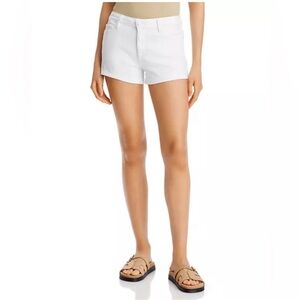 Paige 29 white cuffed Jimmy Jimmy short